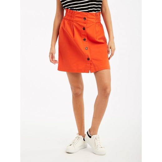 Naf Naf Spódnica w kolorze pomarańczowym ze sklepu Limango Polska w kategorii Spódnice - zdjęcie 188327156