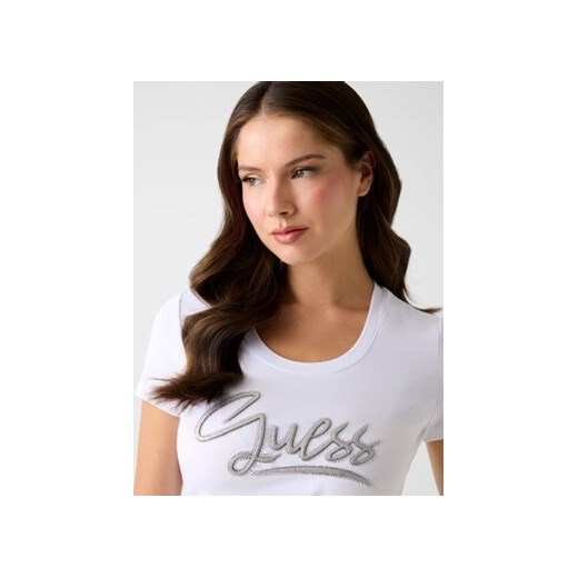 Guess T-Shirt 180524 Biały Classic Fit Guess M MODIVO