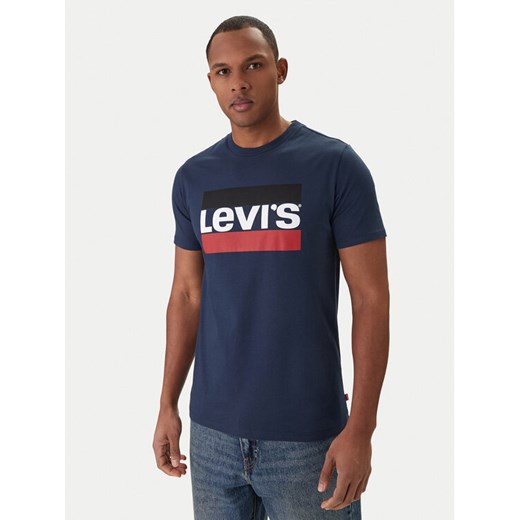 Levi's® T-Shirt Sportswear Graphic Tee 39636-0003 Granatowy Regular Fit ze sklepu MODIVO w kategorii T-shirty męskie - zdjęcie 188336077