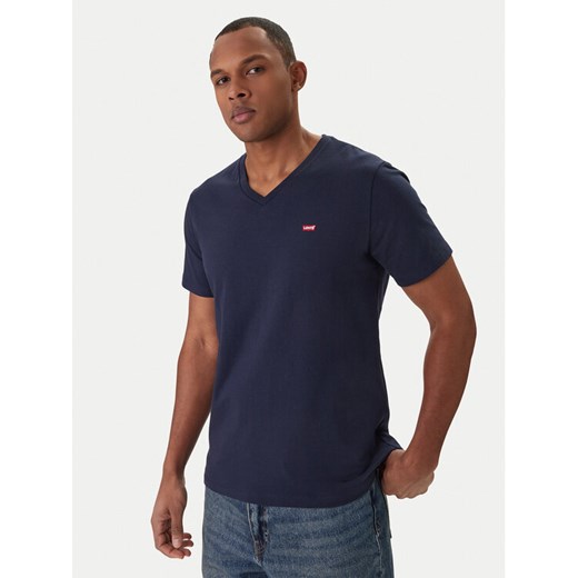 Levi's® T-Shirt Original Housemark Tee 85641-0002 Granatowy Standard Fit ze sklepu MODIVO w kategorii T-shirty męskie - zdjęcie 188336085