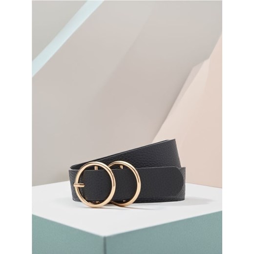 Sinsay - Pasek - czarny Sinsay One Size Sinsay