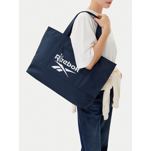 Reebok Torba RBK-038-CCC-05 Granatowy ze sklepu MODIVO w kategorii Torby sportowe - zdjęcie 188354807