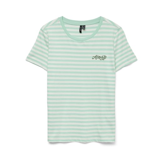 Vero Moda Koszulka w kolorze zielonym Vero Moda M promocyjna cena Limango Polska