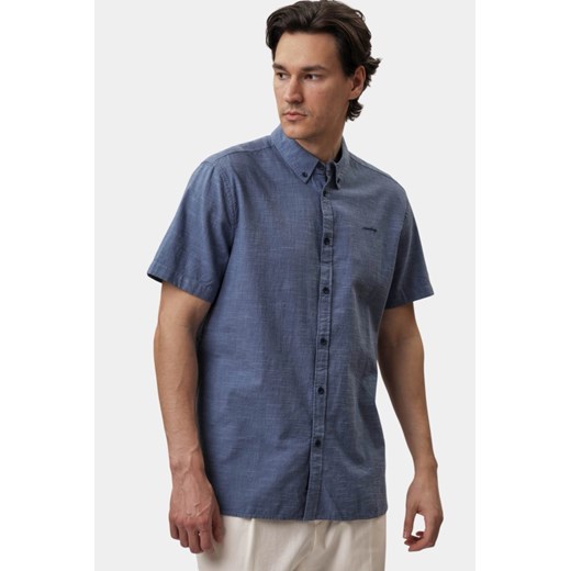 Męska Koszula Mustang Style Berkeley Middle Blue Two Tone 1016252 12722 ze sklepu YouNeedit.pl w kategorii Koszule męskie - zdjęcie 188385085