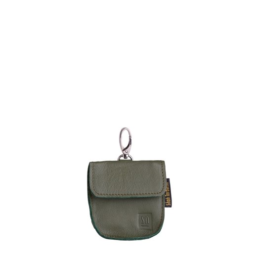 zielona mini skórzana saszetka Sofia ze sklepu Słoń Torbalski w kategorii Saszetki - zdjęcie 188387588