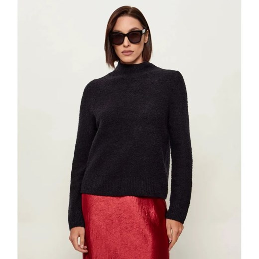 BOSS BLACK Wełniany półgolf Fubrina | Regular Fit | z dodatkiem kaszmiru ze sklepu Gomez Fashion Store w kategorii Swetry damskie - zdjęcie 188402065