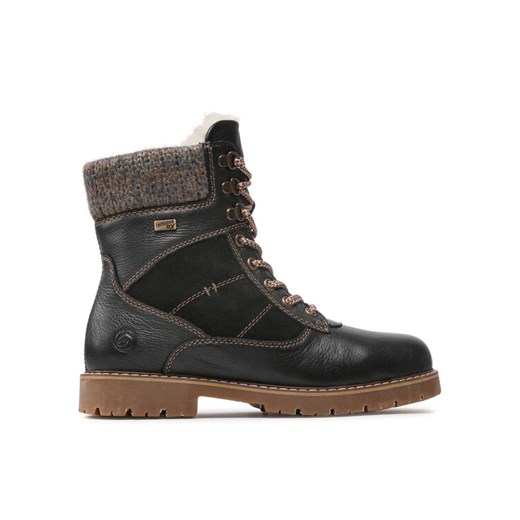 Trapery Remonte D9378-00 Czarny ze sklepu eobuwie.pl w kategorii Workery damskie - zdjęcie 188403547