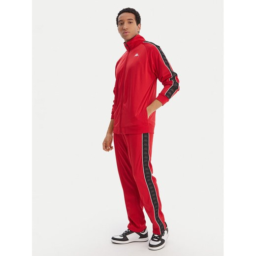 Kappa Dres 3500060 Czerwony Regular Fit ze sklepu MODIVO w kategorii Dresy męskie - zdjęcie 188403596