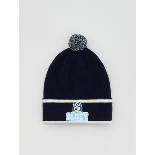 Reserved - Czapka Bluey - granatowy ze sklepu Reserved w kategorii Czapki dziecięce - zdjęcie 188404515