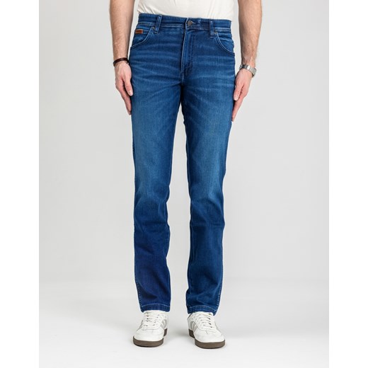 WRANGLER MĘSKIE SPODNIE JEANSOWE WRANGLER TEXAS SLIM BLUE JAM 112358217 ze sklepu YouNeedit.pl w kategorii Jeansy męskie - zdjęcie 188408675