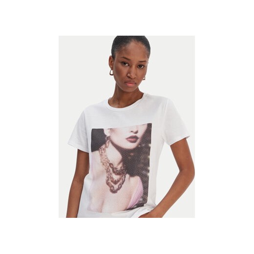 Guess T-Shirt W6RI57 K9RM1 Biały Classic Fit Guess XXL MODIVO