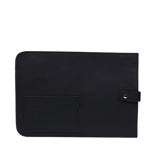 czarne etui skórzane  na laptopa lub tablet Nila ze sklepu Słoń Torbalski w kategorii Etui - zdjęcie 188412957