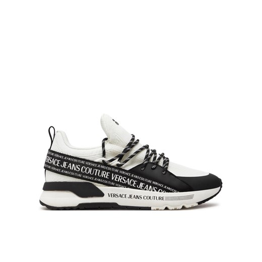 Sneakersy Versace Jeans Couture 77YA3SA3 ZS917 Biały ze sklepu eobuwie.pl w kategorii Buty sportowe męskie - zdjęcie 188416758
