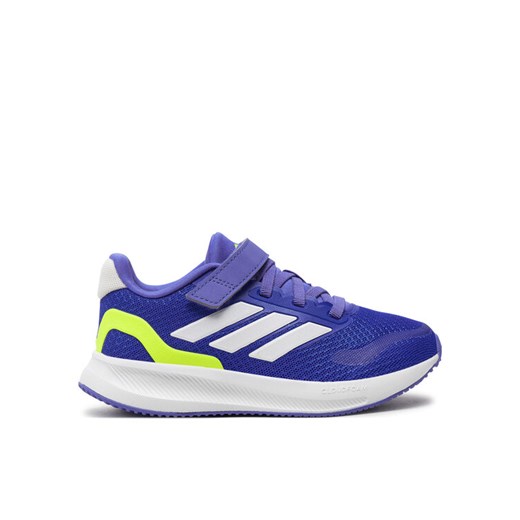Sneakersy adidas Runfalcon 5 IE8576 Niebieski ze sklepu eobuwie.pl w kategorii Buty sportowe dziecięce - zdjęcie 188416789