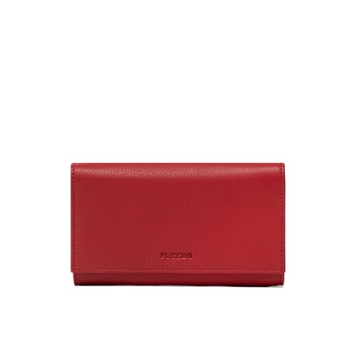 Portfel Puccini G004 Czerwony Puccini OS eobuwie.pl