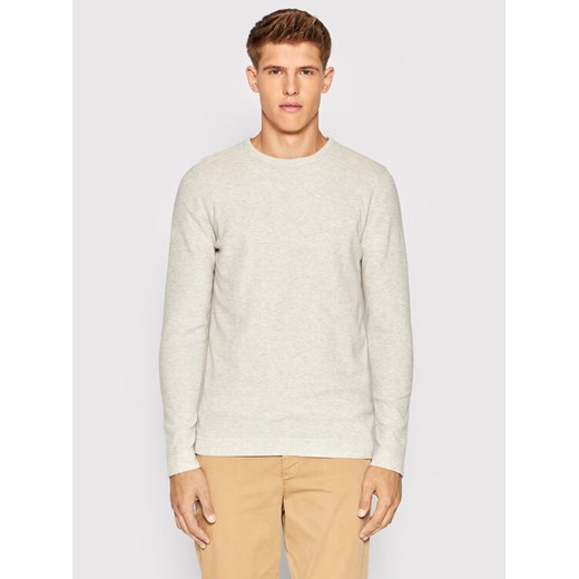 Boss Longsleeve Tempest 50472309 Szary Slim Fit ze sklepu MODIVO w kategorii T-shirty męskie - zdjęcie 188418906