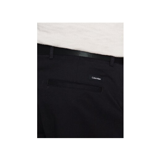 Calvin Klein Szorty materiałowe Modern Twill K10K111788 Czarny Slim Fit Calvin Klein 37 MODIVO
