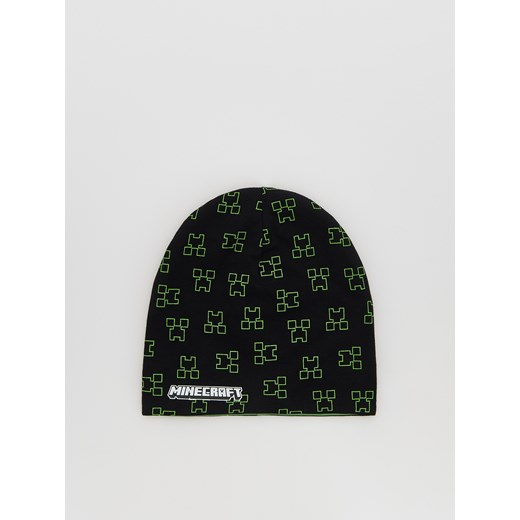 Reserved - Czapka Minecraft - czarny ze sklepu Reserved w kategorii Czapki dziecięce - zdjęcie 188423747