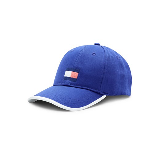 Czapka z daszkiem Tommy Hilfiger Big Flag AU0AU01732 Granatowy ze sklepu eobuwie.pl w kategorii Czapki dziecięce - zdjęcie 188424445