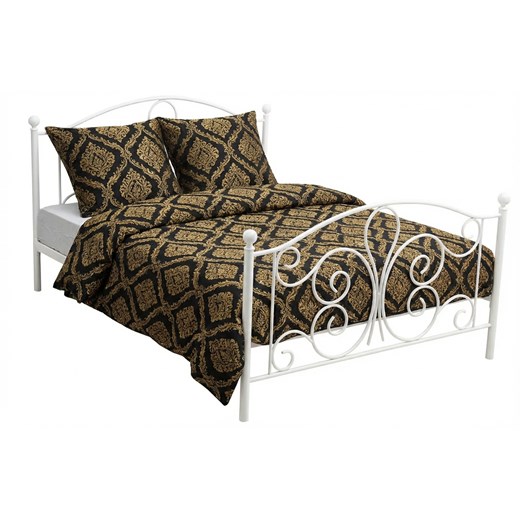 Białe łóżko do sypialni 120x200 cm dąb Z1-F39 ze sklepu Edinos.pl w kategorii Łóżka i materace - zdjęcie 188426147