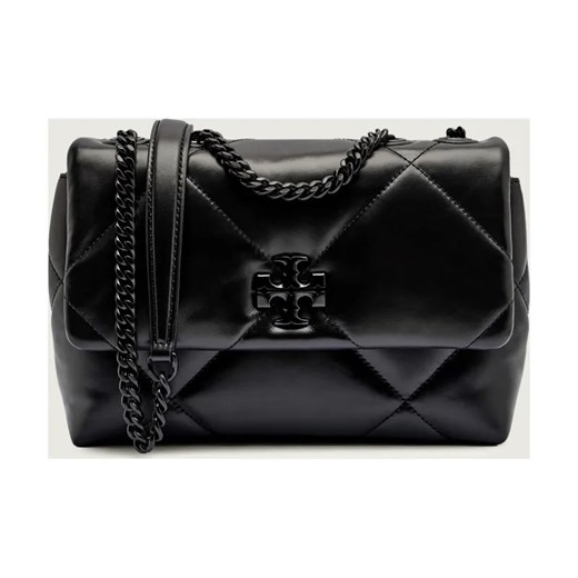 TORY BURCH Skórzana torebka na ramię Kira Diamond ze sklepu Gomez Fashion Store w kategorii Listonoszki - zdjęcie 188426249