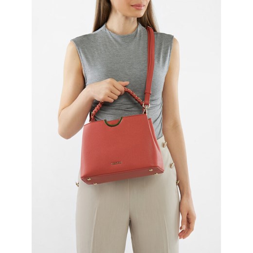 Lasocki Torebka MLS-E-056-05 Czerwony ze sklepu MODIVO w kategorii Kuferki - zdjęcie 188427779