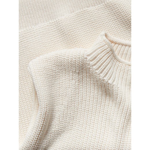 Reserved - Kamizelka z poduszkami na ramionach - złamana biel Reserved S Reserved