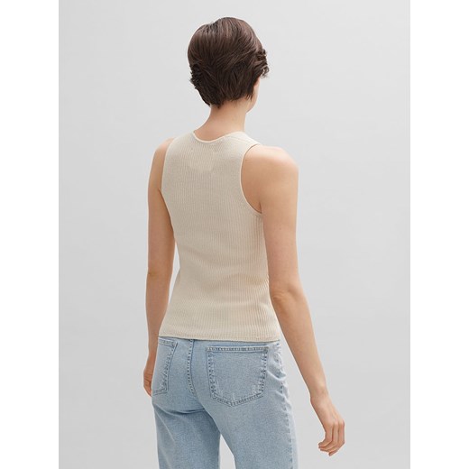 OPUS Top "Pivy" w kolorze kremowym Opus 42 Limango Polska okazyjna cena
