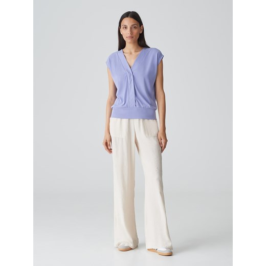 OPUS Koszulka w kolorze błękitnym Opus 38 okazyjna cena Limango Polska