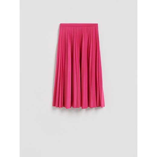 Reserved - Plisowana spódnica - jasnofioletowy ze sklepu Reserved w kategorii Spódnice - zdjęcie 188460998
