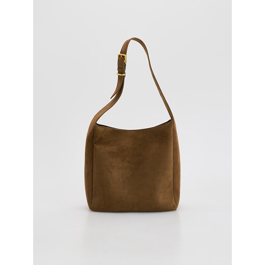 Reserved - Torebka na ramię - brązowy ze sklepu Reserved w kategorii Torebki damskie - zdjęcie 188470399