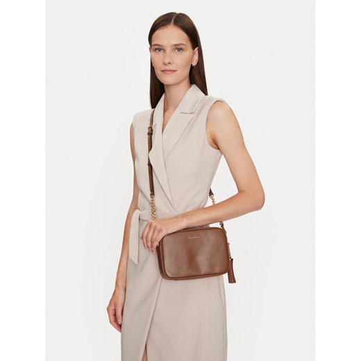 Torebka MICHAEL Michael Kors Crossbodies 32F7GGNM8L Brązowy ze sklepu eobuwie.pl w kategorii Listonoszki - zdjęcie 188478337