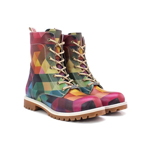 Goby Botki ze wzorem ze sklepu Limango Polska w kategorii Workery damskie - zdjęcie 188480047
