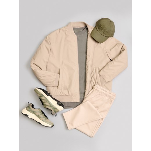 Sinsay - Bluza crewneck basic - zielony Sinsay S Sinsay