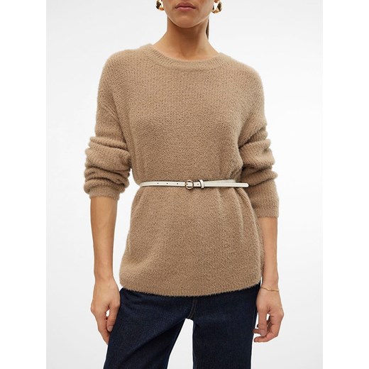 Vero Moda Sweter w kolorze beżowym Vero Moda L wyprzedaż Limango Polska