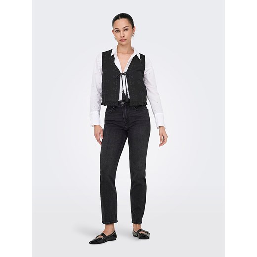 ONLY Top w kolorze czarnym L wyprzedaż Limango Polska