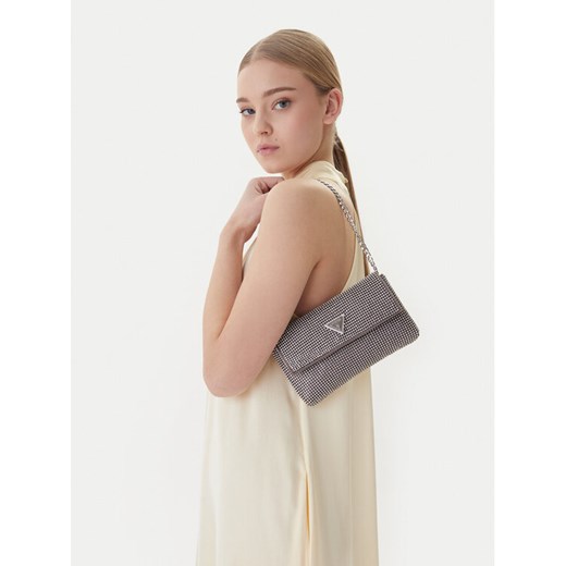 Torebka Guess HWRY93 50700 Srebrny ze sklepu eobuwie.pl w kategorii Kopertówki - zdjęcie 188503619