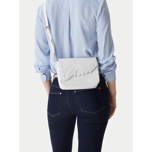 Torebka Guess J3YZ32 WG730 Biały ze sklepu eobuwie.pl w kategorii Listonoszki - zdjęcie 188503688