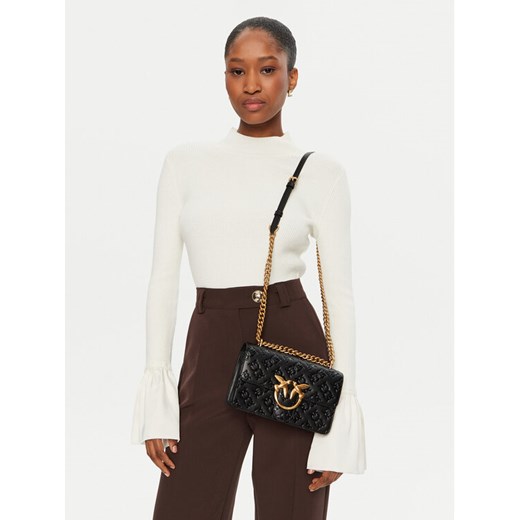 Pinko Torebka Love One Mini Dc AI 24-25 PLTT 100074 A1YB Czarny ze sklepu MODIVO w kategorii Kopertówki - zdjęcie 188506237