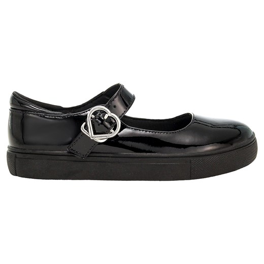 Czarne Eleganckie Baleriny Dziewczęce Z Lakierowanej Skóry Bartek 83006-31 ze sklepu Wojas w kategorii Balerinki dziecięce - zdjęcie 188508005