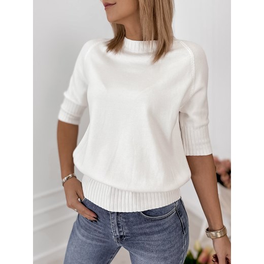 sweter mores ecru one size ONE SIZE UBRA