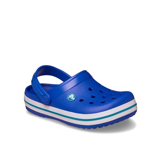 Klapki Crocs Crocband Clog K 207006 Niebieski ze sklepu eobuwie.pl w kategorii Klapki dziecięce - zdjęcie 188511999
