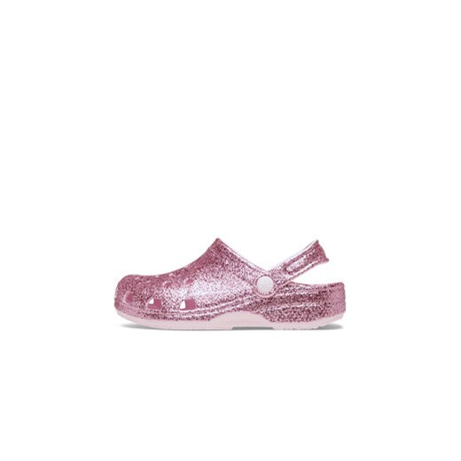 Klapki Crocs Classic Chunky Glitter Clog K 211939 Różowy Crocs 29_30 eobuwie.pl
