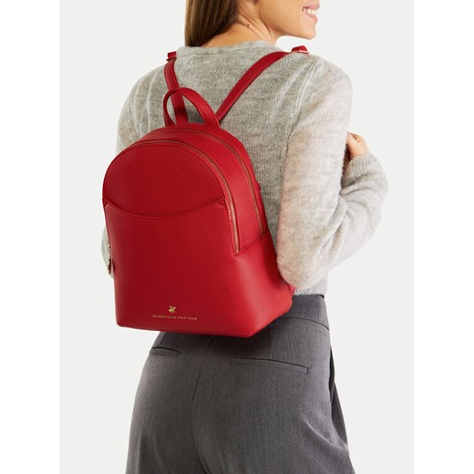 Beverly Hills Polo Club Plecak BHPC-C-007-07 Czerwony ze sklepu MODIVO w kategorii Plecaki - zdjęcie 188513585