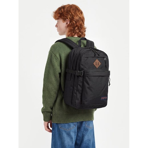 JanSport Plecak Main Campus EK0A5BDSN551 Czarny ze sklepu MODIVO w kategorii Plecaki dla dzieci - zdjęcie 188513609