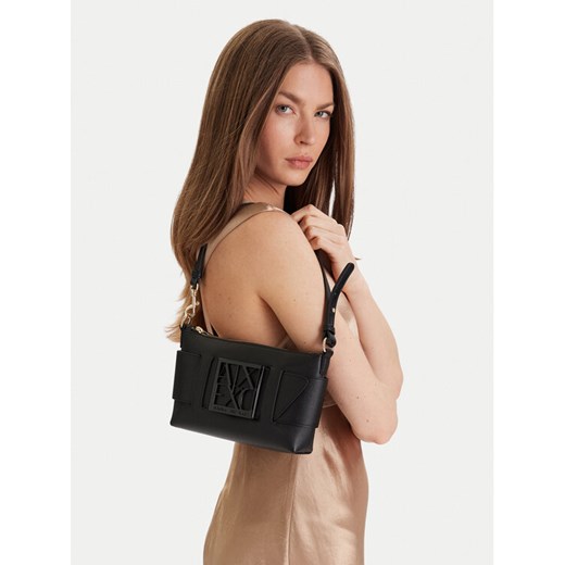 Armani Exchange Torebka 942907 0A874 00020 Czarny ze sklepu MODIVO w kategorii Listonoszki - zdjęcie 188513855