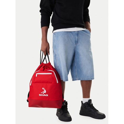 SHAQ Worek CWBEO-SHAQ-F-001-09 Czerwony ze sklepu MODIVO w kategorii Plecaki - zdjęcie 188514155