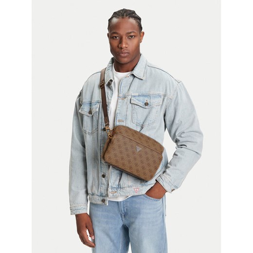 Guess Saszetka HMMILO P5222 Beżowy ze sklepu MODIVO w kategorii Torby męskie - zdjęcie 188515455