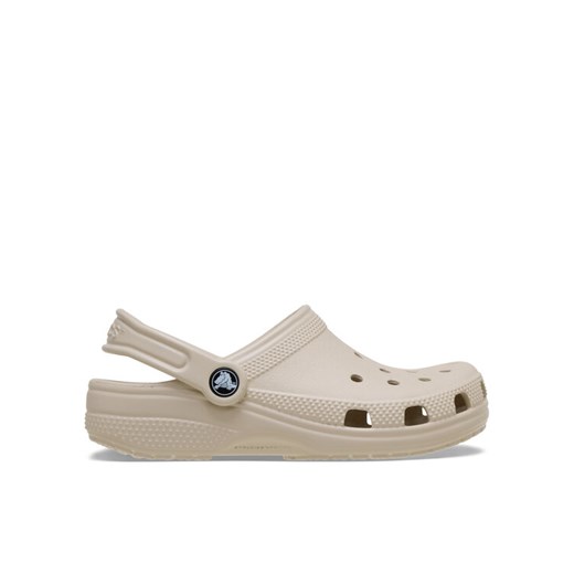 Crocs Klapki Classic Clog K 206991 Beżowy ze sklepu MODIVO w kategorii Klapki dziecięce - zdjęcie 188515639