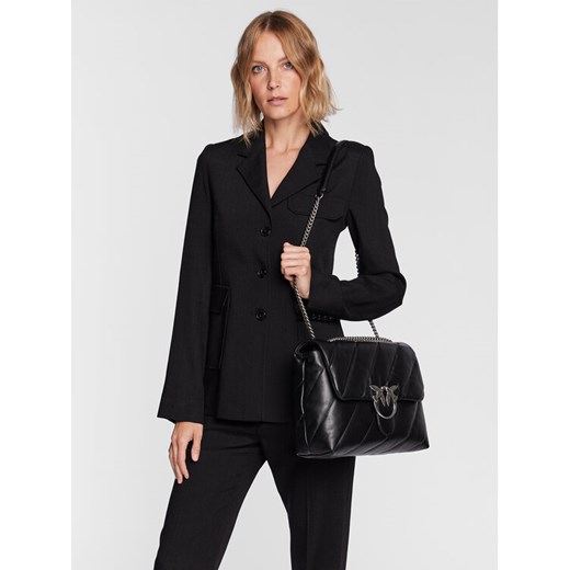 Pinko Torebka Love Big Puff Cl PE 23 PLTT 100037 A0F2 Czarny ze sklepu MODIVO w kategorii Listonoszki - zdjęcie 188515738